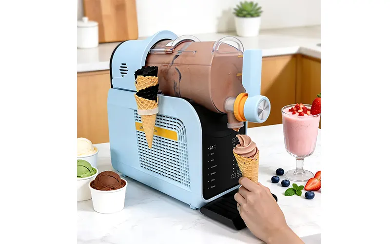 Softeis-Eismaschine für zu Hause